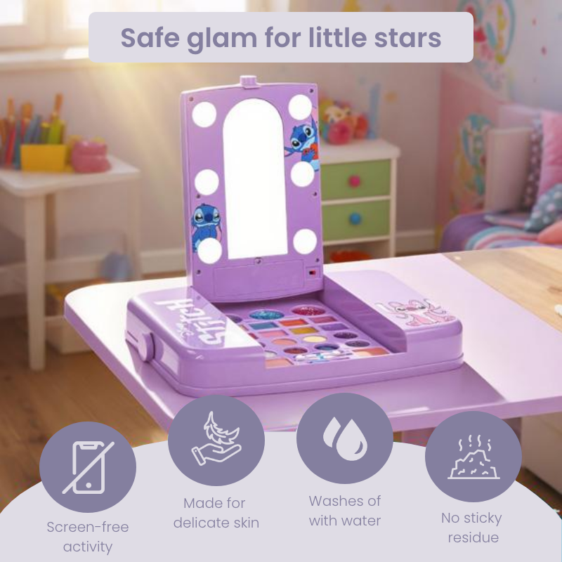 Stitch vanity set for kids