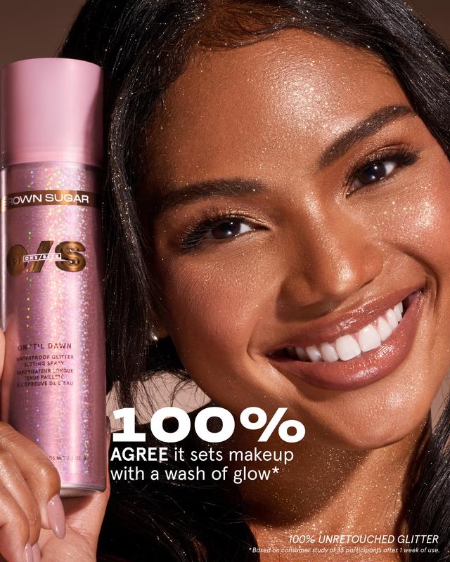 On 'Til Dawn Glitter Waterproof Setting Spray